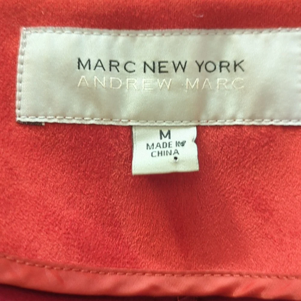 Marc New York Orange Topper  Coat - Picture 5 of 5